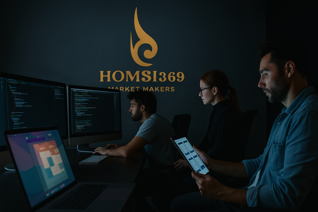 English: Build modern websites, e-commerce stores, and apps tailored for performance and great user experience.